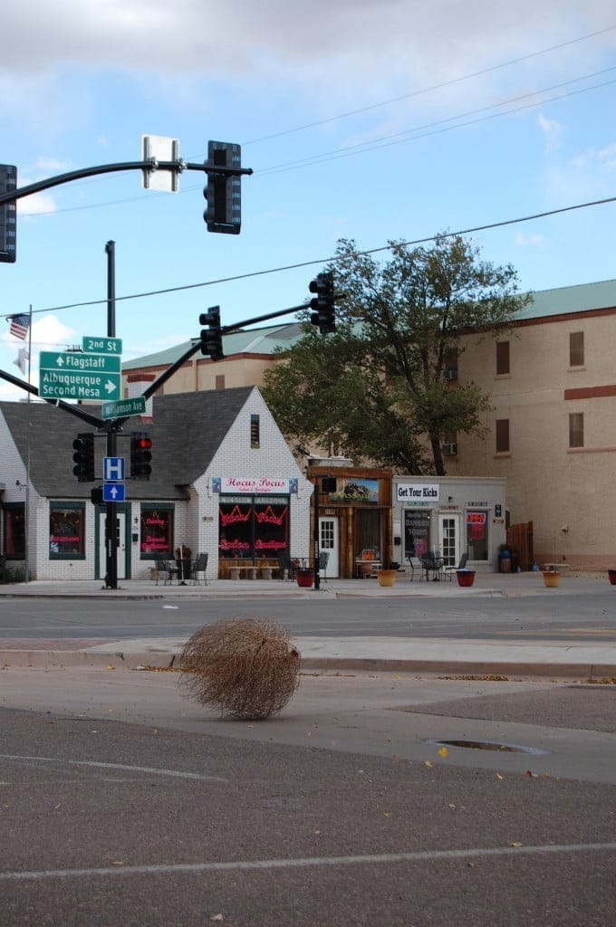 standin' on a corner in Winslow . . .
